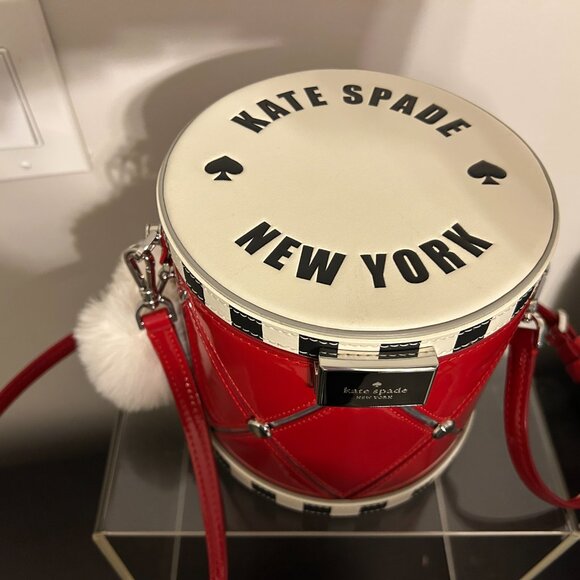 NWT KATE SPADE Oh What Fun Toy Store 3D Drum Novelty Shoulder Crossbody Handbag - Picture 4 of 13